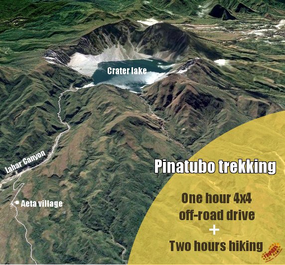 pinatubo trail map tripinas